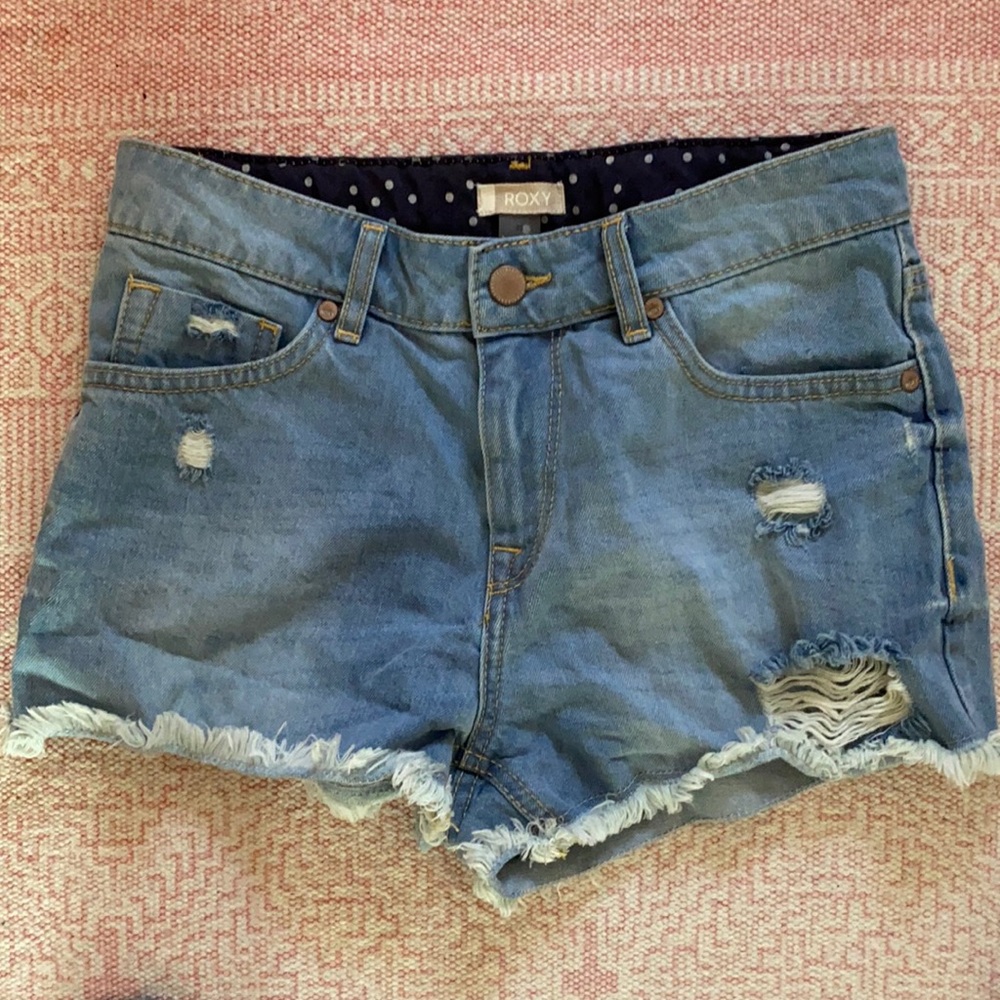 rosy jean shorts